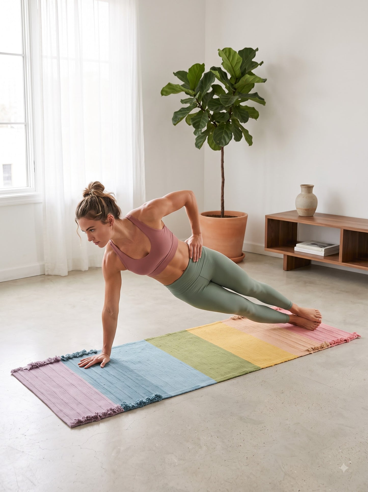 Chakra Energy Herbal Yoga Mat