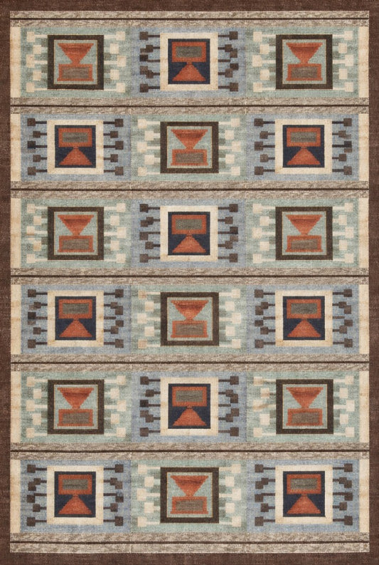 Modern Traditional Wool Rug, Boho Handwoven Wool Kilim Rug