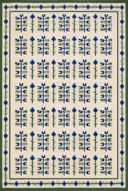 Handwoven Wool Kilim Rug Living Room/Bedroom Indoor Rug, Personalized Rug