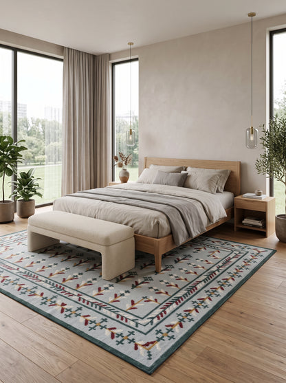Nova Botanical Patterned Accent Rug