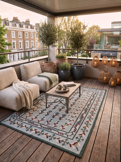 Nova Botanical Patterned Accent Rug