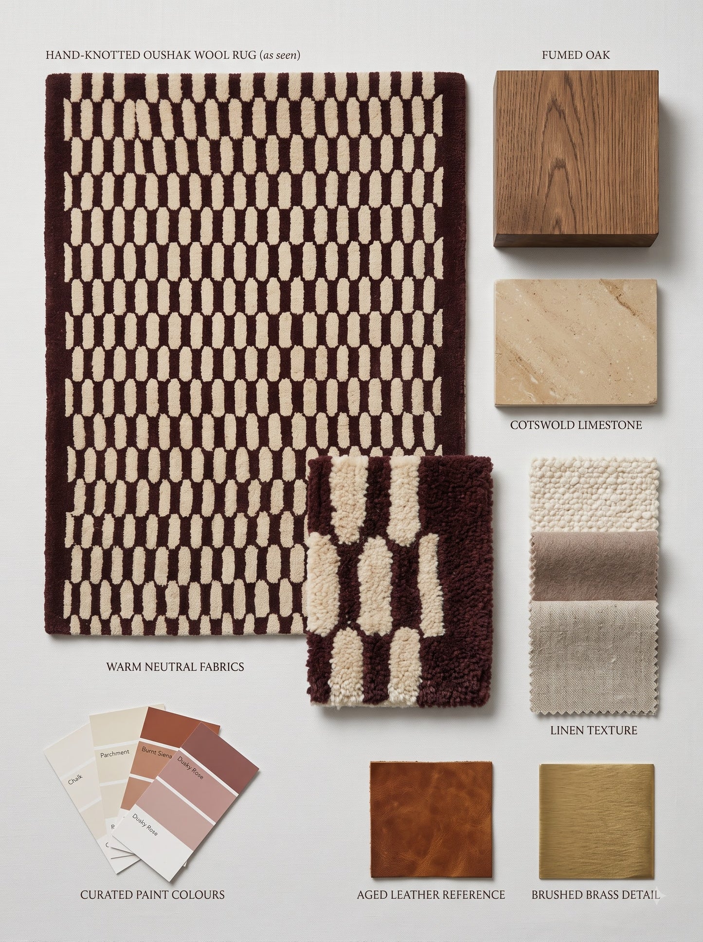 Burgundy Wool Stair Runner Rug, Hand Tufted Hallway Runner