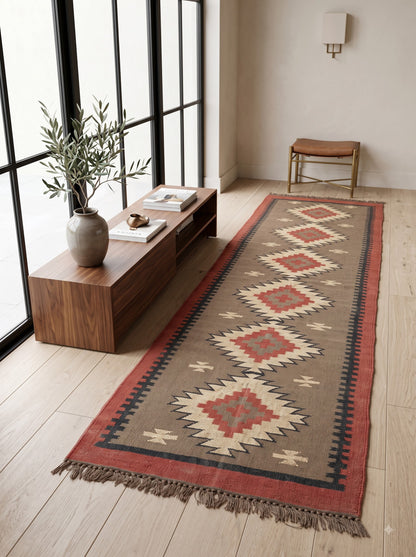Garden Rustic Oriental Runner Kilim Unique Kitchen Runner