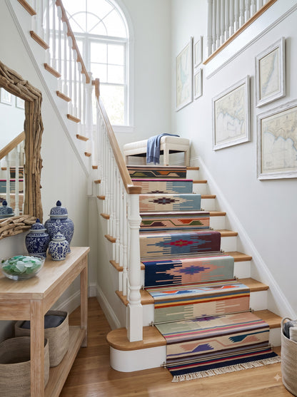 Multicolor Cotton Runner, Handwoven Cotton Rug Runner