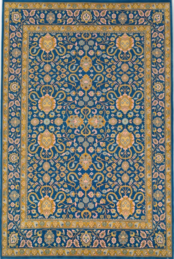 Royal Persian Garden Hand Knotted Wool Area Rug
