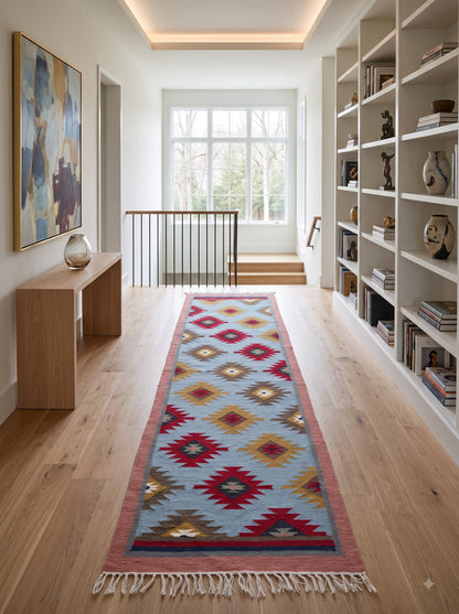 Colorful Cotton Runner Colorful Diamond Runner