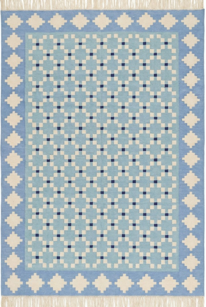Handwoven Pastel Southwestern Style Area Rug