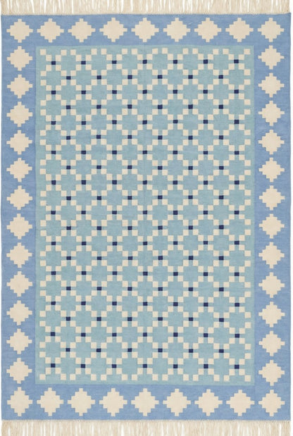 Handwoven Pastel Southwestern Style Area Rug