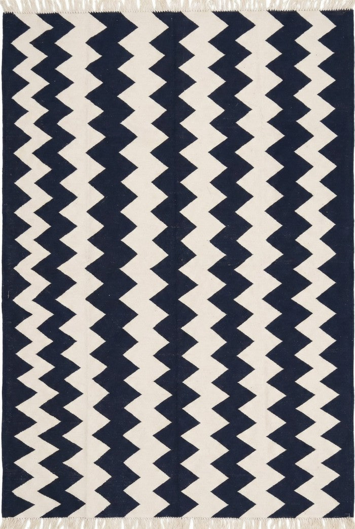 Modern Graphic Chevron Contemporary Floor Carpet for Living Room