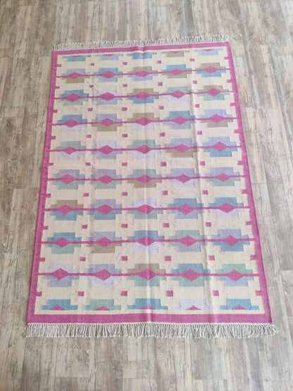 Canyon Diamond Wool Handmade Area Rug