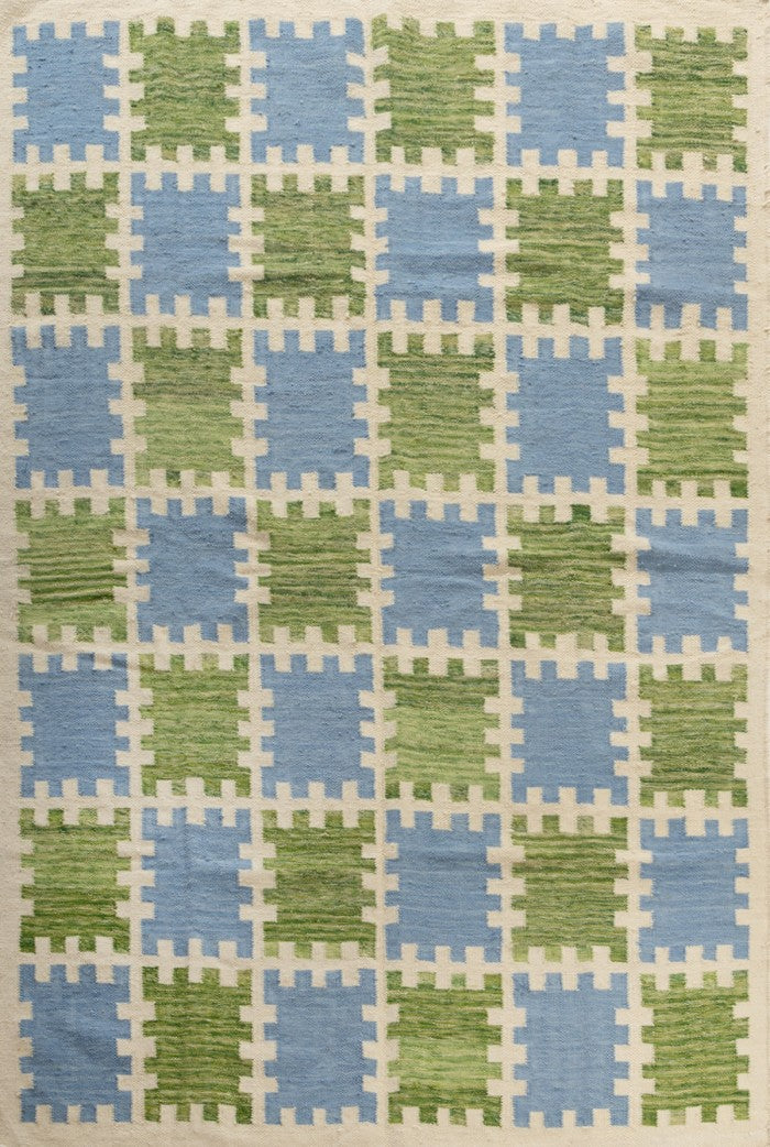 Scandinavian Geometric Kilim