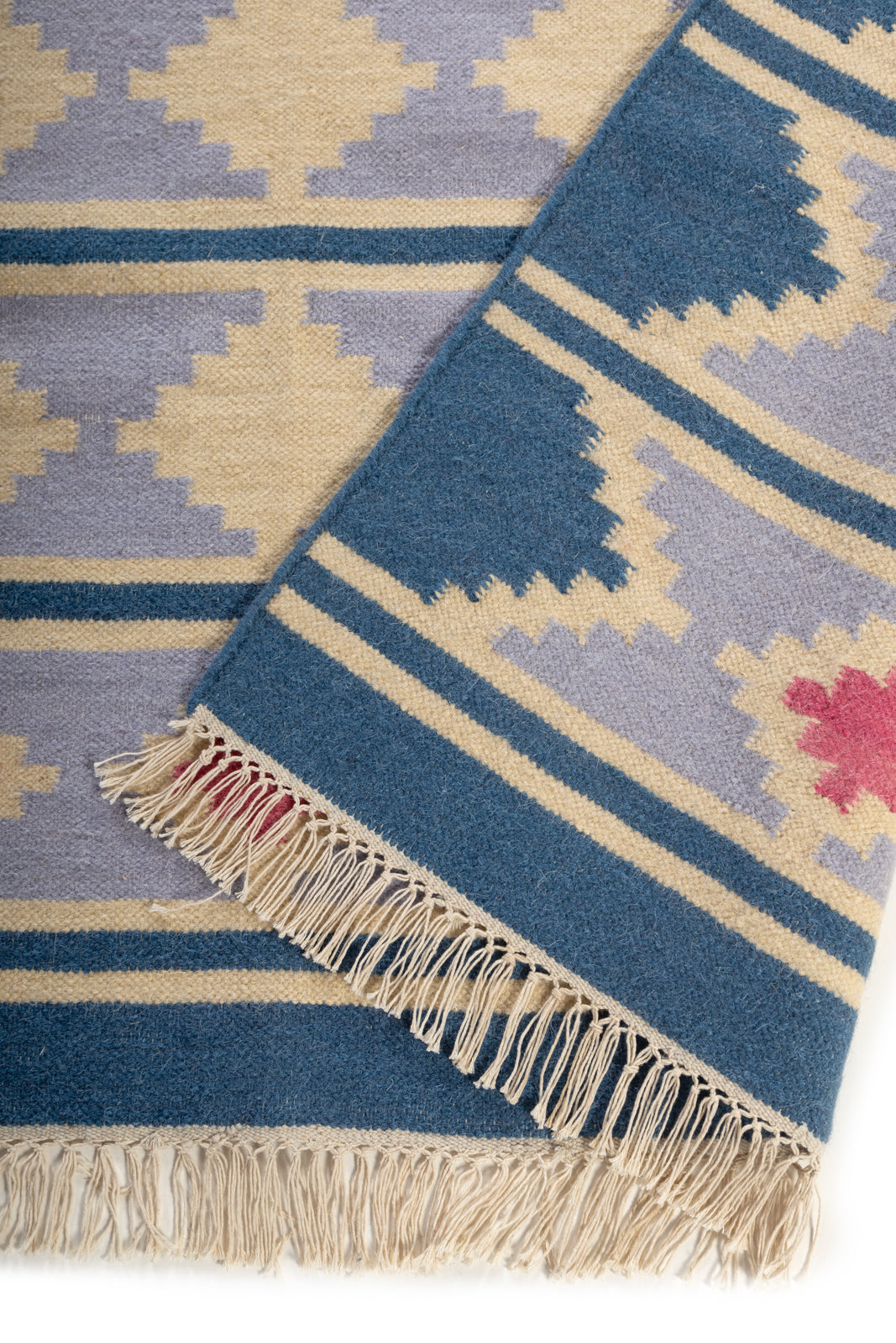 Scandinavian Tribal  Wool Area Rug