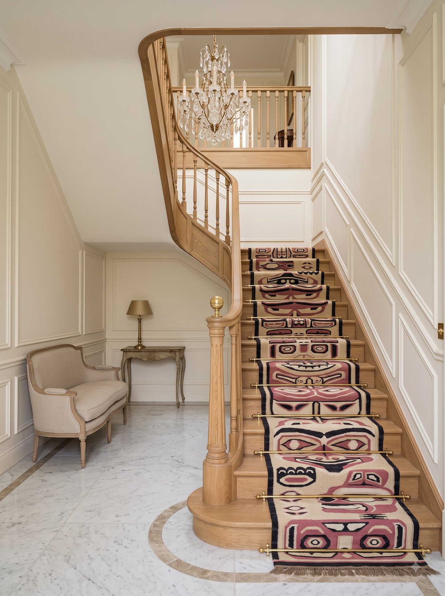 Handmade Kilim Dhurrie Rug, Motifs Oriental Traditional Runner