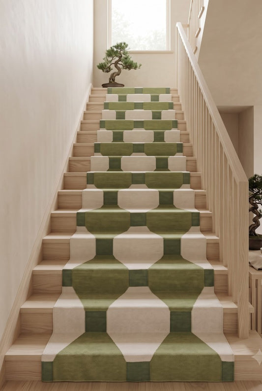 Handwoven Cotton Flat Runner Rug, Cotton Runner Rug