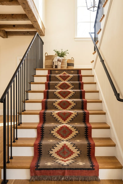Garden Rustic Oriental Runner Kilim Unique Kitchen Runner