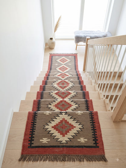 Garden Rustic Oriental Runner Kilim Unique Kitchen Runner