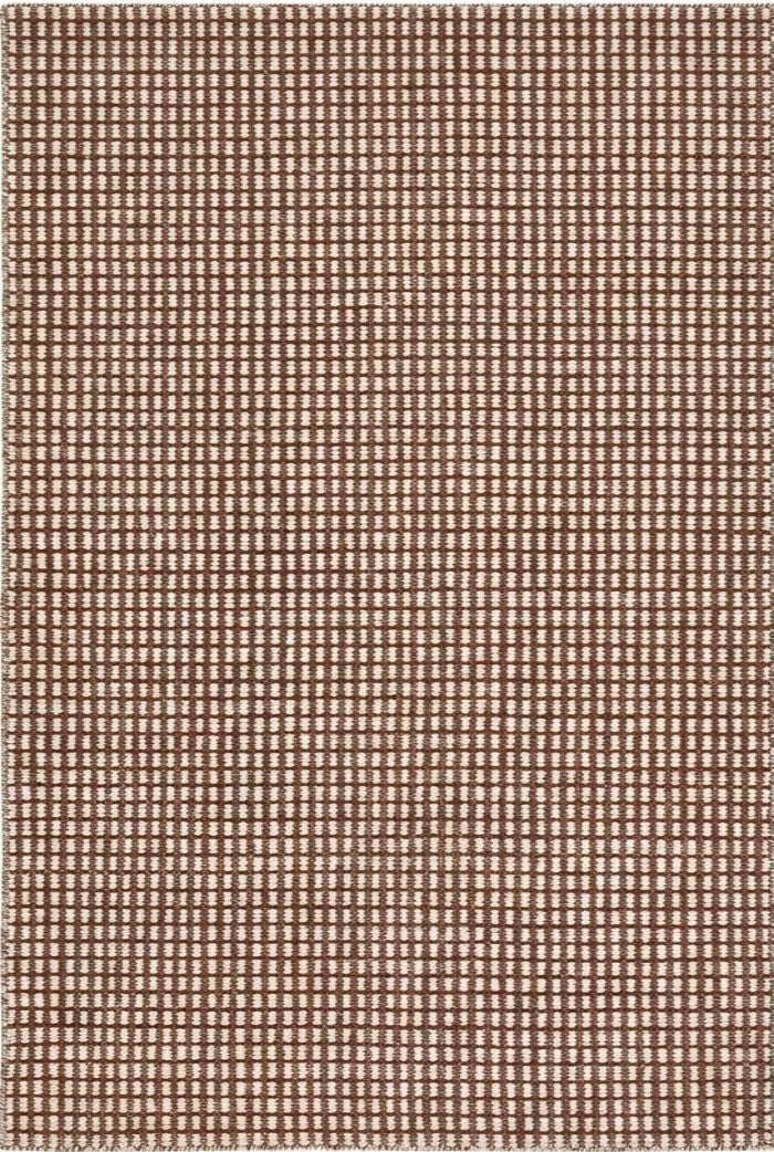 The Rustic Check Authentic Wool Handloom Rug