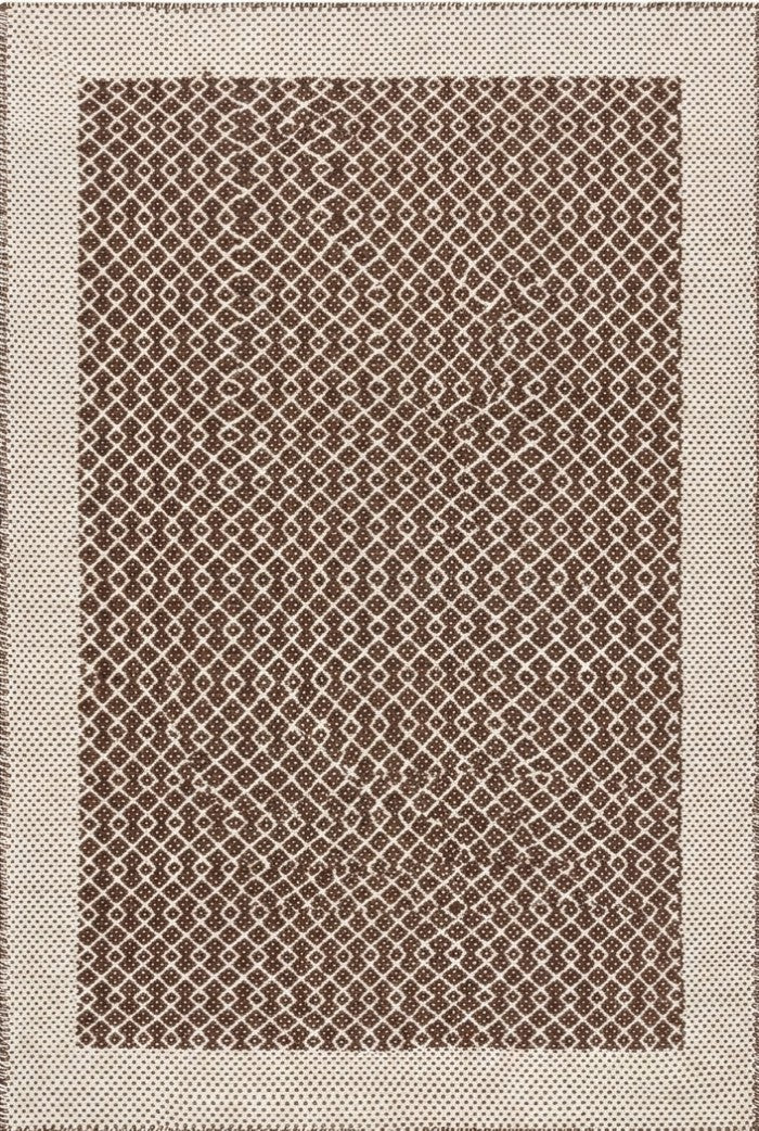Rustic Grainy Design Handmade Wool Handloom Rug