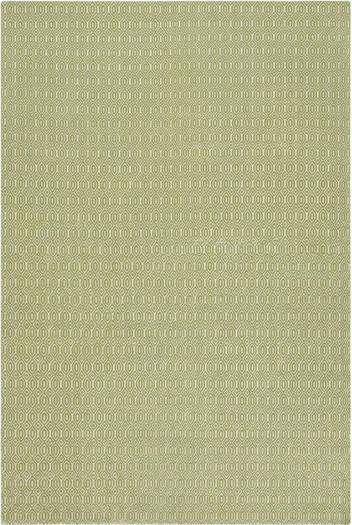 Emerald Moss Lattice Premium Handloom Living Room Carpet