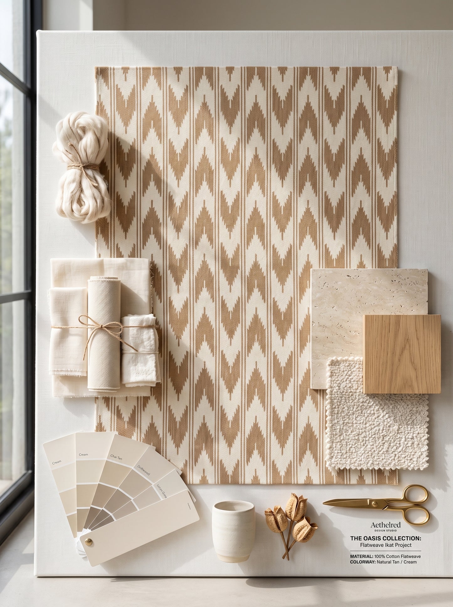 Handmade Flatweave Dhurrie Modern Cotton Rug