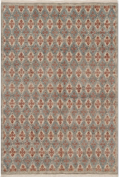Rust Diamond Trellis Vintage Rustic US UK Home Decor