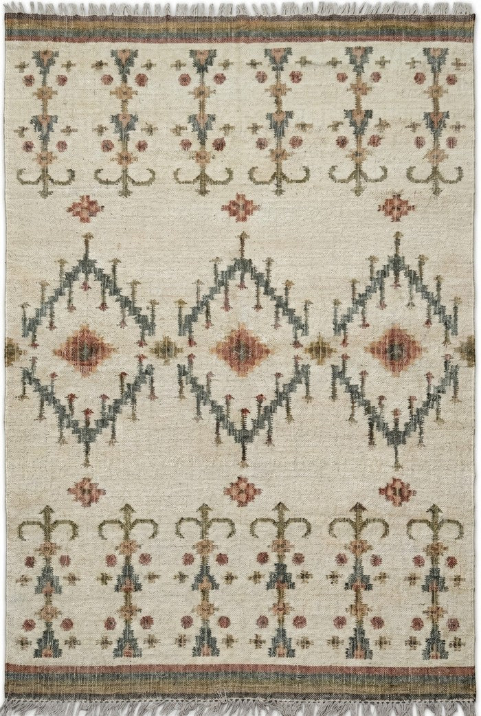 Heritage Symmetra Eco-Friendly Reversible Area Rug for Living Room