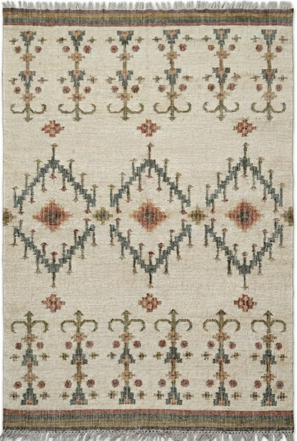 Heritage Symmetra Eco-Friendly Reversible Area Rug for Living Room