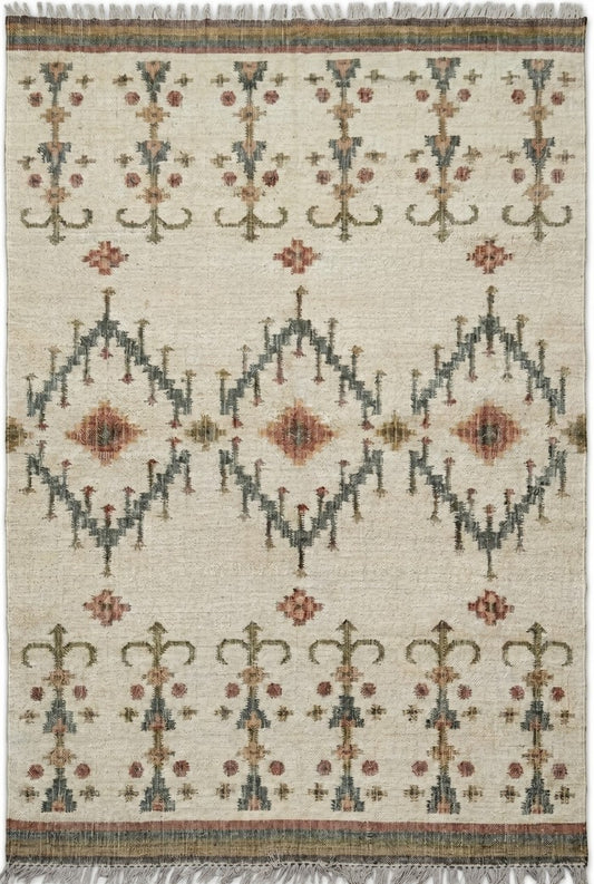 Heritage Symmetra Eco-Friendly Reversible Area Rug for Living Room