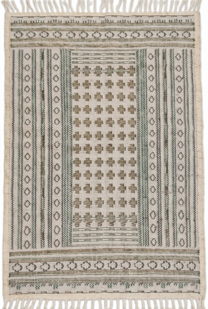 Keziah Cotton Jute Flatweave Rug