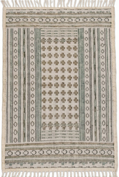 Keziah Cotton Jute Flatweave Rug