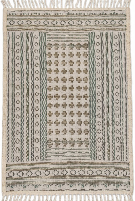 Keziah Cotton Jute Flatweave Rug