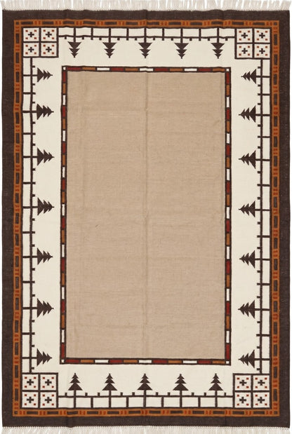 Sierra Southwestern Native American Style Dhurrie rug