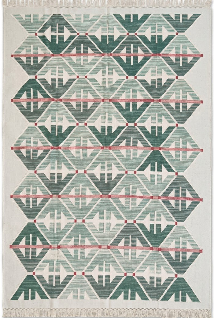 Bauhaus Style Abstract Carpet for Living Room, Minimalist Area Rug