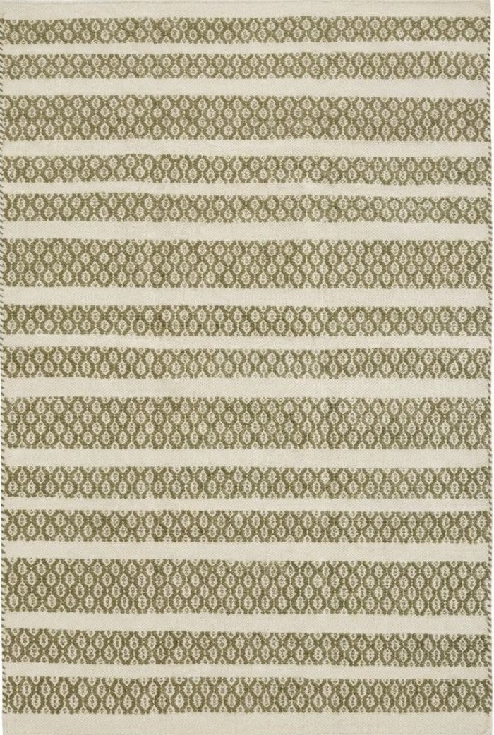 Craftsmanship-Focused Striped Wool Handloom Rug for Modern Decor