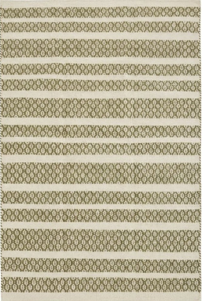 Craftsmanship-Focused Striped Wool Handloom Rug for Modern Decor