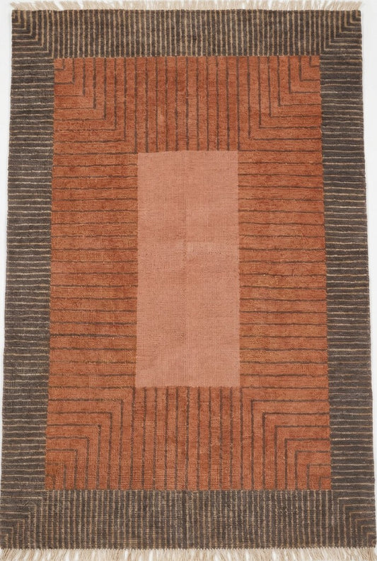 Terra Steps Modern Abstract Linear Area Rug