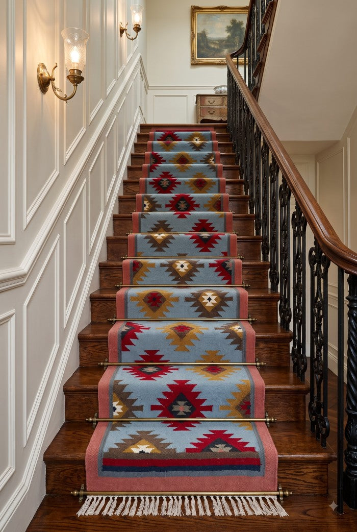 Colorful Cotton Runner Colorful Diamond Runner