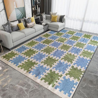 Scandinavian Geometric Kilim