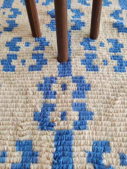 Tribal Pattern Moroccan Wool Rug