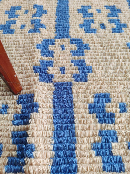Tribal Pattern Moroccan Wool Rug
