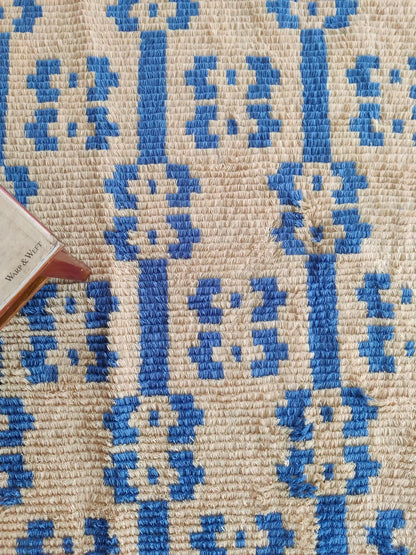 Tribal Pattern Moroccan Wool Rug