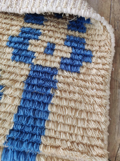 Tribal Pattern Moroccan Wool Rug