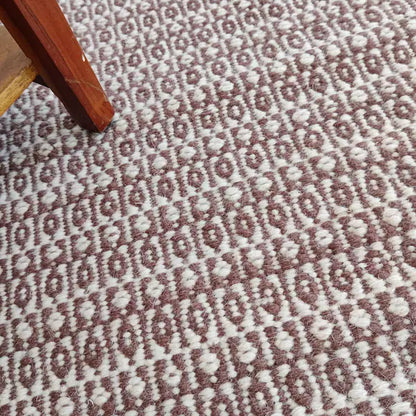 Diamond Lattice Design, Custom Handloom Living Room Decor