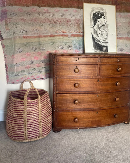 Natural Jute Multi-Purpose Storage Basket