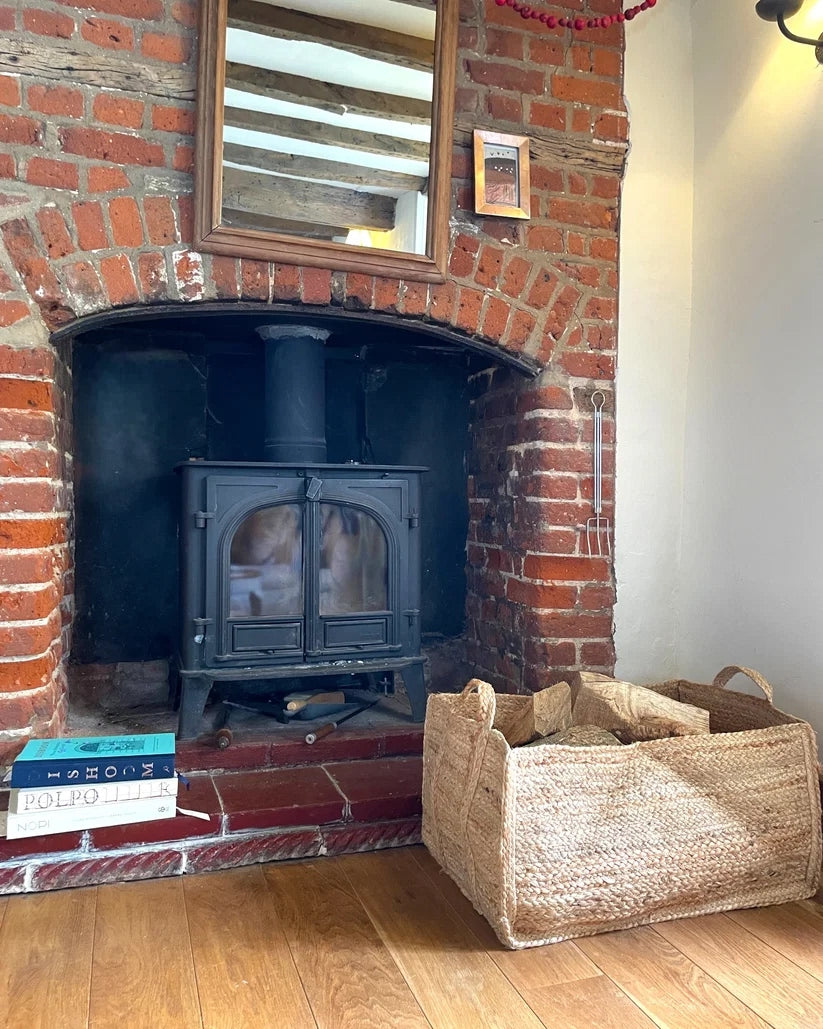 Extra Large Natural Jute Rectangular Basket