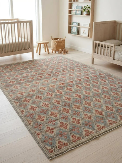 Rust Diamond Trellis Vintage Rustic US UK Home Decor