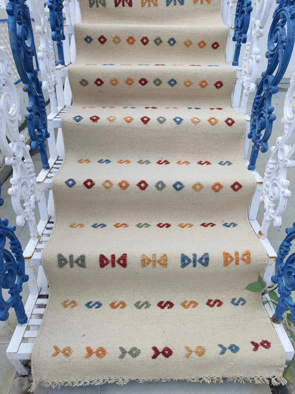 Colorful Diamond Pattern Runner Custom Size Runner