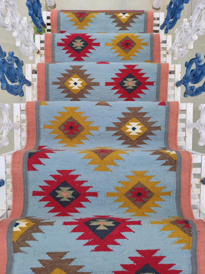 Colorful Cotton Runner Colorful Diamond Runner