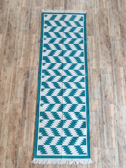 Geometric Design Runner Rug  Kitchen Runner Rug