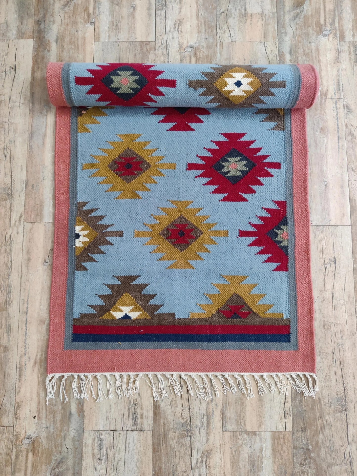 Colorful Cotton Runner Colorful Diamond Runner